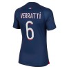 Fotbalové dres Paris Saint-Germain 2023-24 Verratti 6 Dámské Domácí Krátký Rukáv